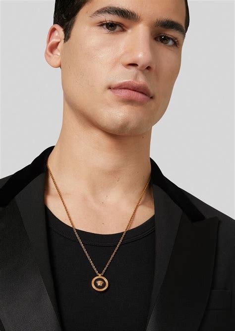 versace pendant funny|Versace pendant men's.